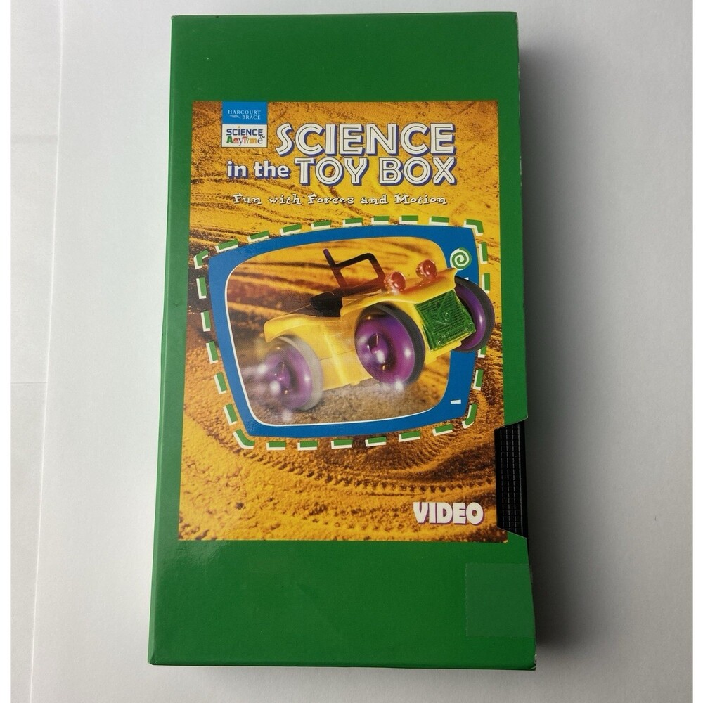 Science Anytime VHS Science In The Toy Box Fun With Forces And Motion - Picture 2 of 10